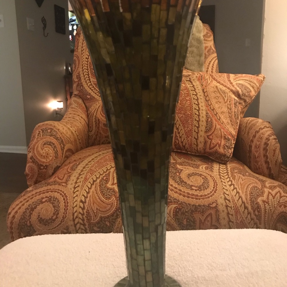 Multi colored vase - Picture 4 of 4